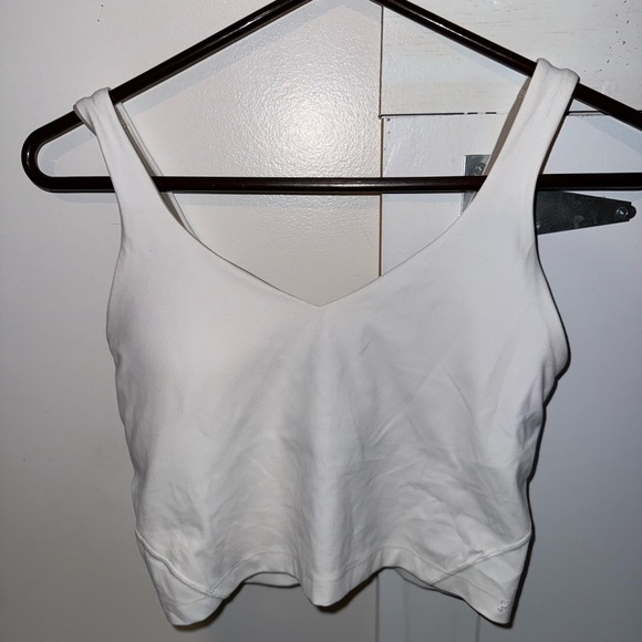 Lululemon Athletic White & Tan Top, Red Top Bundle - Picture 2 of 7
